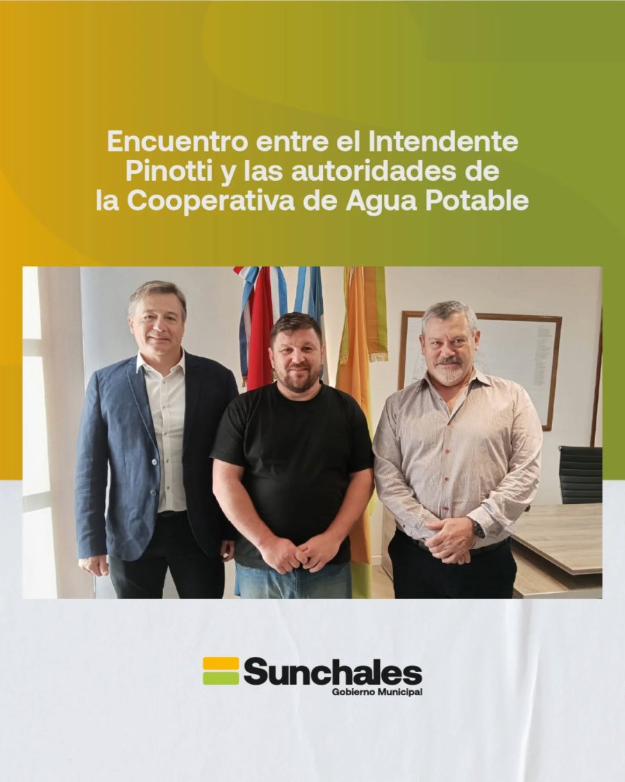 Adri&aacute;n Monetti, Pablo Pinotti y Osiris Trossero.