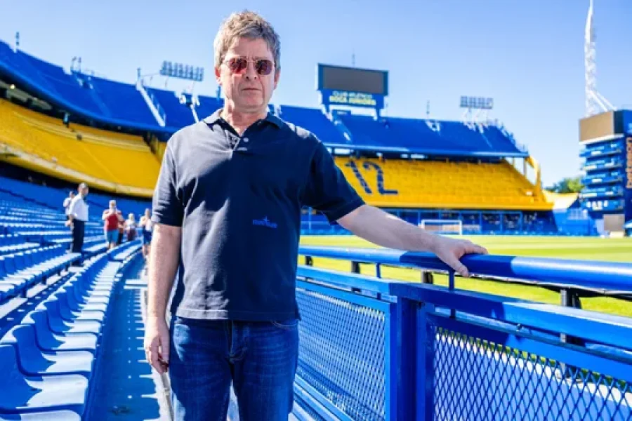 Noel Gallagher volvi&oacute; a visitar La Bombonera.