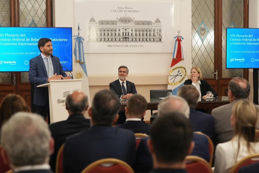 Pullaro destac&oacute; la importancia que Santa Fe le otorga a las exportaciones.