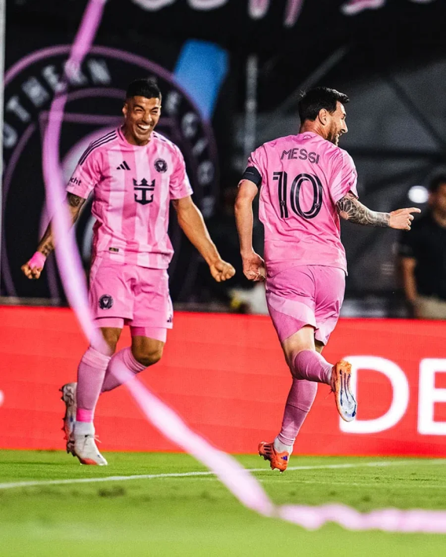 Messi - Su&aacute;rez, la dupla goleadora del Inter Miami.