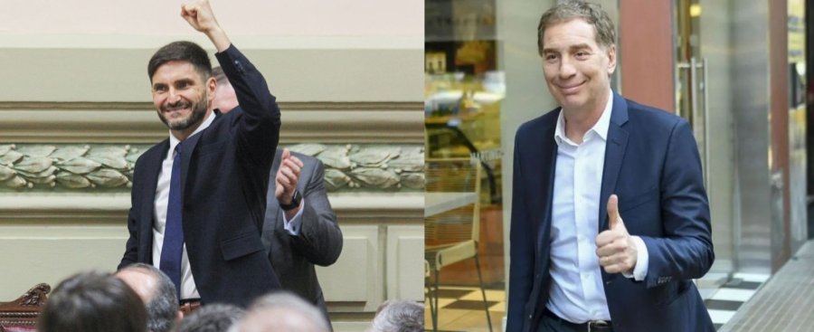 Pullaro y Santilli por ahora hablan por tel&eacute;fono y se escriben por WhatSapp, pero no se reunieron para la foto.