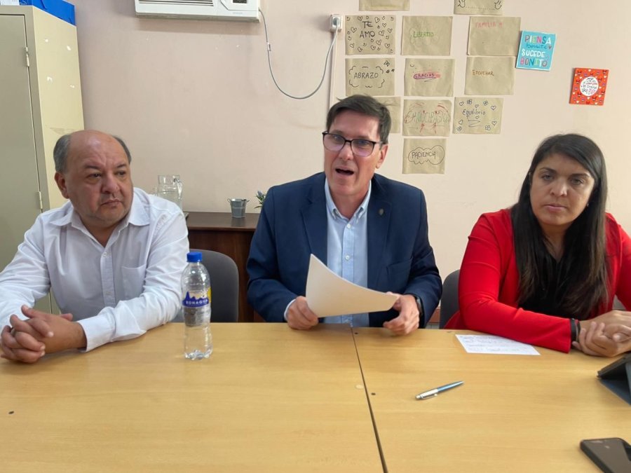 INTERVENCION. &rdquo;Vamos a ser muy duros contra quienes no quieren trabajar&rdquo;, advirti&oacute; el ministro Goity, quien estuvo en Reconquista.