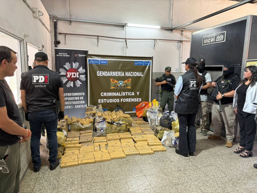 ALLANAMIENTOS. La droga fue secuestrada por la PDI en un allanamiento por homicidio en calle Europa 8400 de la capital provincial.