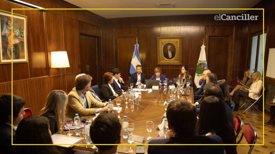 SENADO. Patricia Bullrich reuni&oacute; al bloque libertario para empezar a avanzar con las reformas del Gobierno.