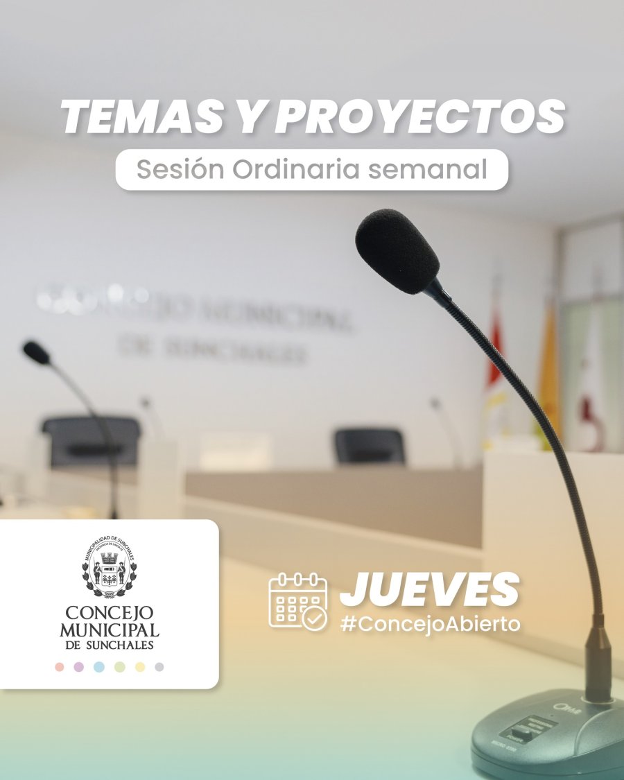 SESI&Oacute;N. Con esta imagen el Cuerpo anuncia su encuentro semanal.