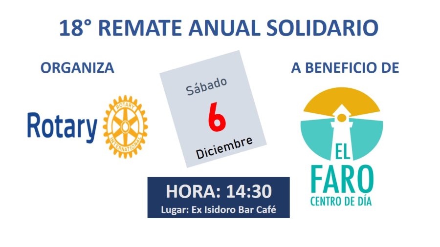 Invitaci&oacute;n difundida por Rotary.