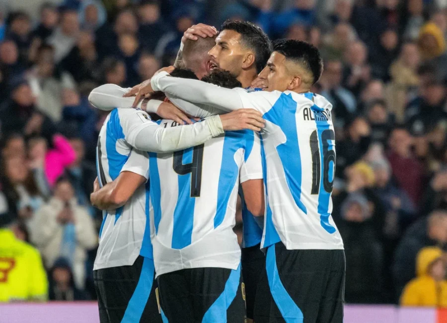 Miembros del plantel de la Selecci&oacute;n argentina en 2025.