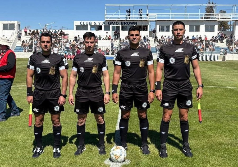 RECIENTE. Novelli dirigi&oacute; a la Crema en el triunfo en Puerto Madryn ante Guillermo Brown por 2 a 1.