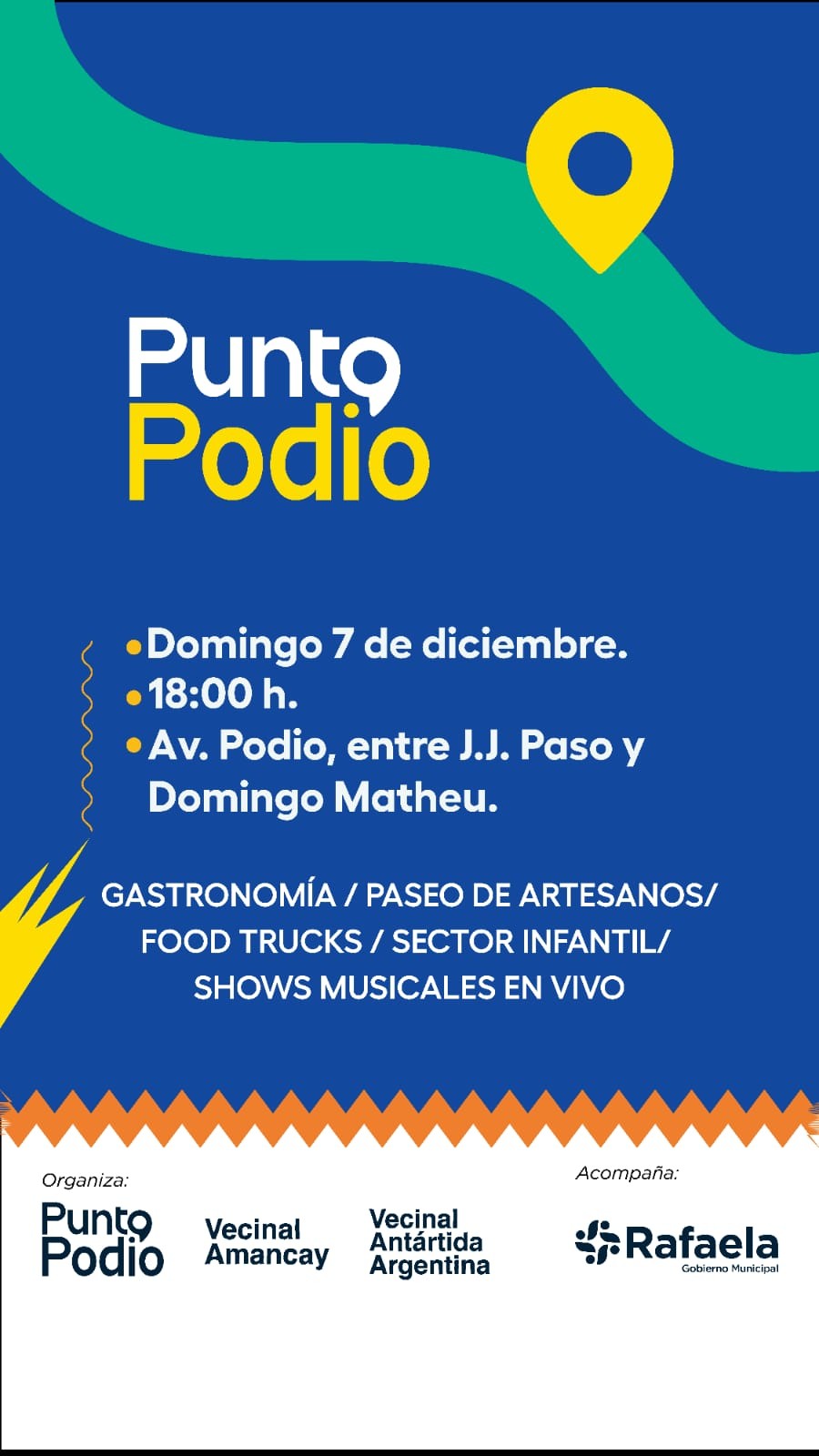 Disfrut&aacute; de Punto Podio.