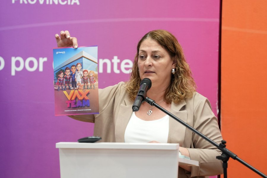 La ministra de Salud, Silvia Ciancio, tendr&aacute; la tarea de coordinar el programa Vax Team.