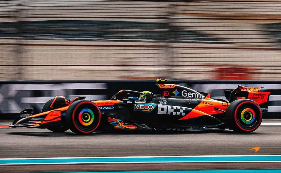 Lando Norris fue el referente en las Pr&aacute;cticas Libres de Abu Dhabi.