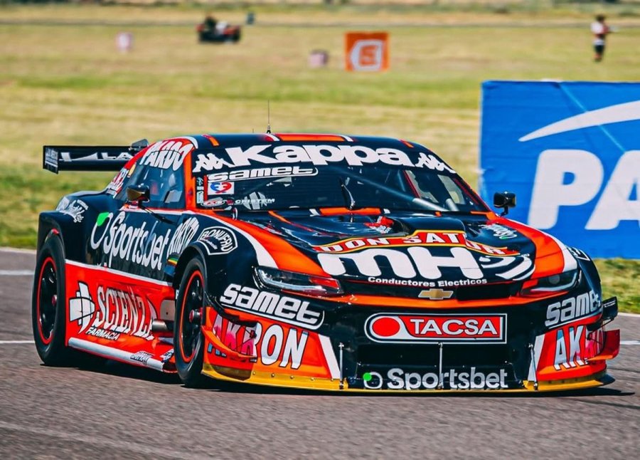 Agust&iacute;n Canapino marc&oacute; una abultada diferencia con el Camaro.