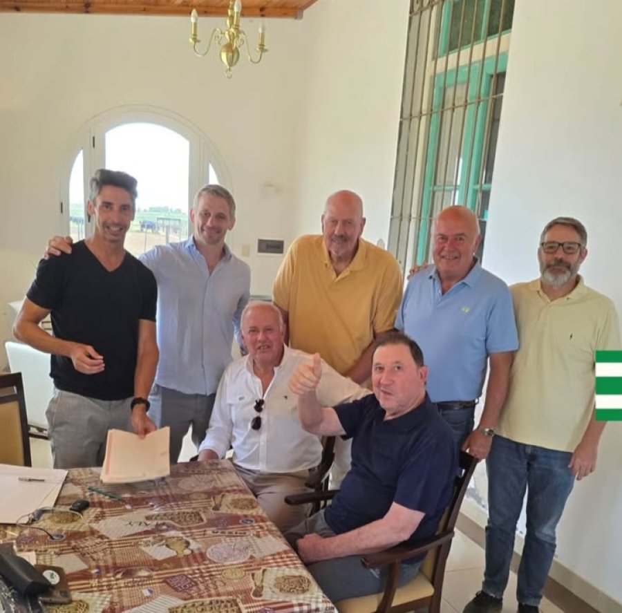 UN GRAN DIA. CRAR sum&oacute; seis hect&aacute;reas y media con el gran gesto de Juan Carlos Bruno.