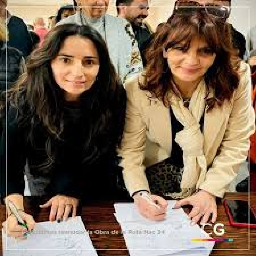 Carolina Giusti y Laura Balduino.