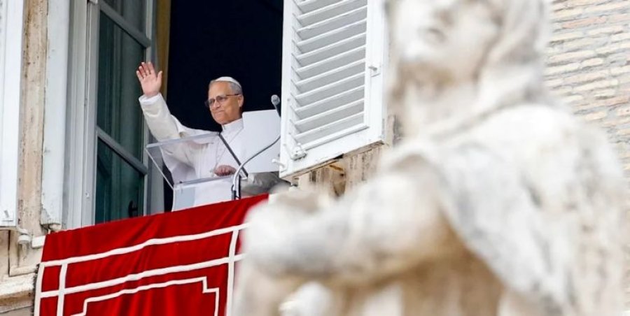 PONTIFICE. El Papa Le&oacute;n XIV envi&oacute; un mensaje de esperanza este domingo.
