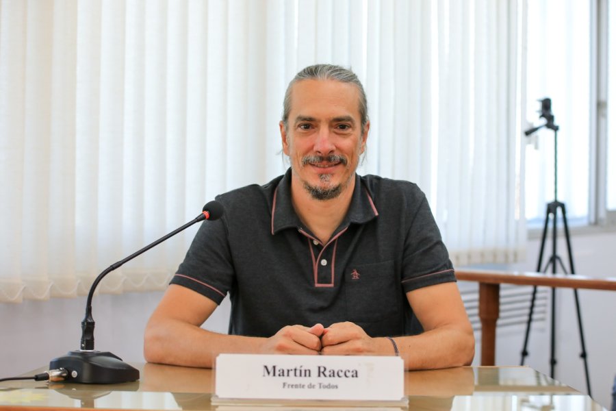 "Fueron a&ntilde;os muy intensos en los que trat&eacute; de aportar mi forma de ver las cosas", dijo Mart&iacute;n Racca. (FOTO PRENSA CONCEJO)