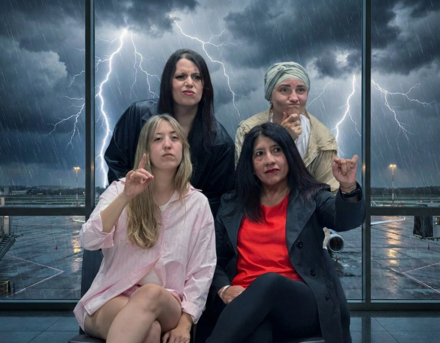 Las protagonistas que dar&aacute;n vida a la pieza que se ofrecer&aacute; el viernes.