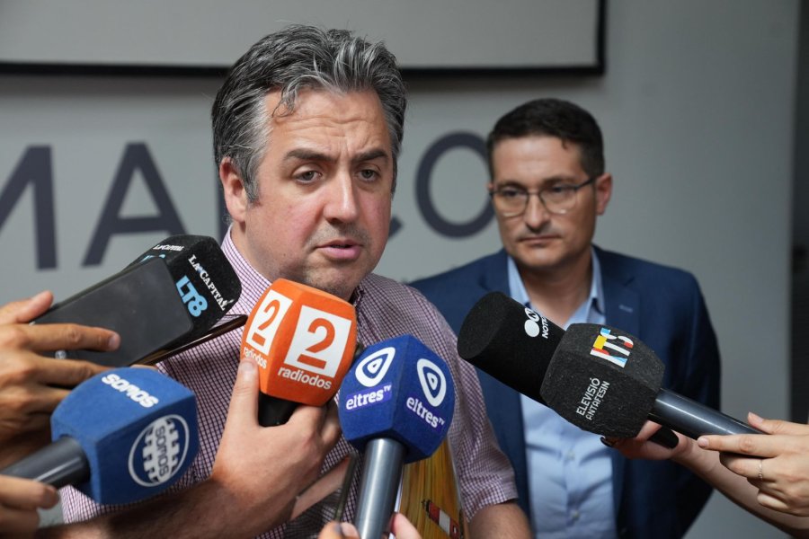 PABLO COCOCCIONI. El ministro de Justicia y Seguridad de Santa Fe expuso sobre la baja de la violencia letal, la pol&iacute;tica penitenciaria y las prioridades para la pr&oacute;xima etapa.