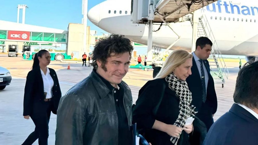 VUELVE AL PAIS. Tras un giro inesperado, Milei suspendi&oacute; su agenda en Noruega y este jueves regresar&aacute; a la Argentina.