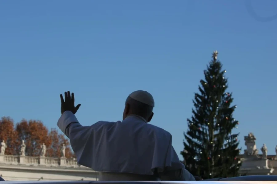 El Papa durante la audiencia general de ayer, mi&eacute;rcoles 10.