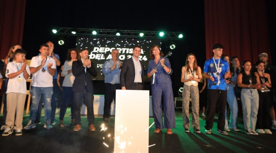 ANTERIOR EDICION. Pedro Rubiolo (hab&iacute;a recibido el premio su madre) fue elegido en 2024 por segundo a&ntilde;o consecutivo.