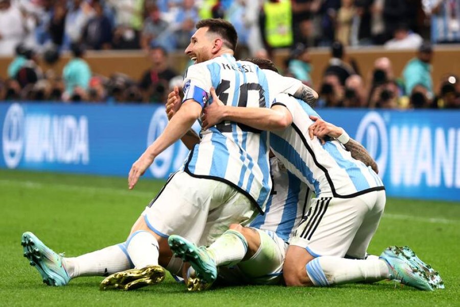 FAVORITOS. Argentina viene de quedarse con la Copa Mundial de la FIFA Qatar 2022.