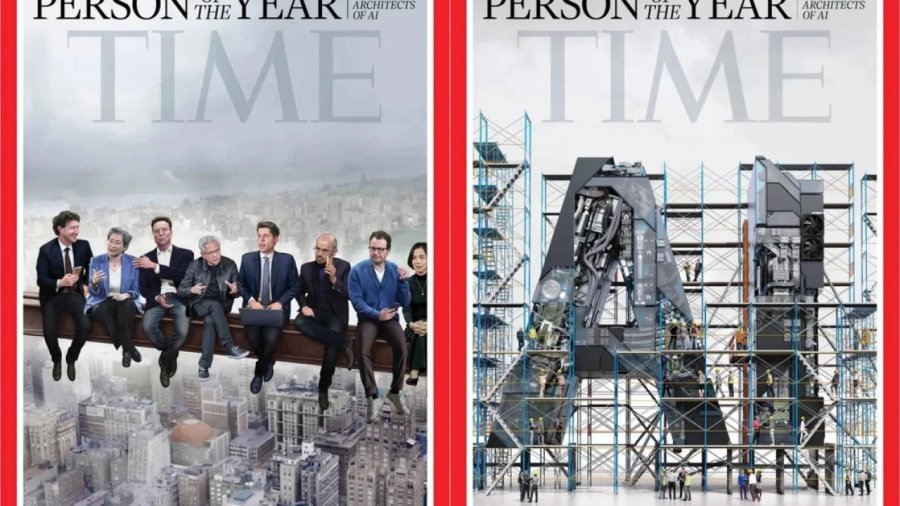 PERSONALIDADES. La revista TIME nombra "Persona del A&ntilde;o" a los "arquitectos" de la inteligencia artificial.