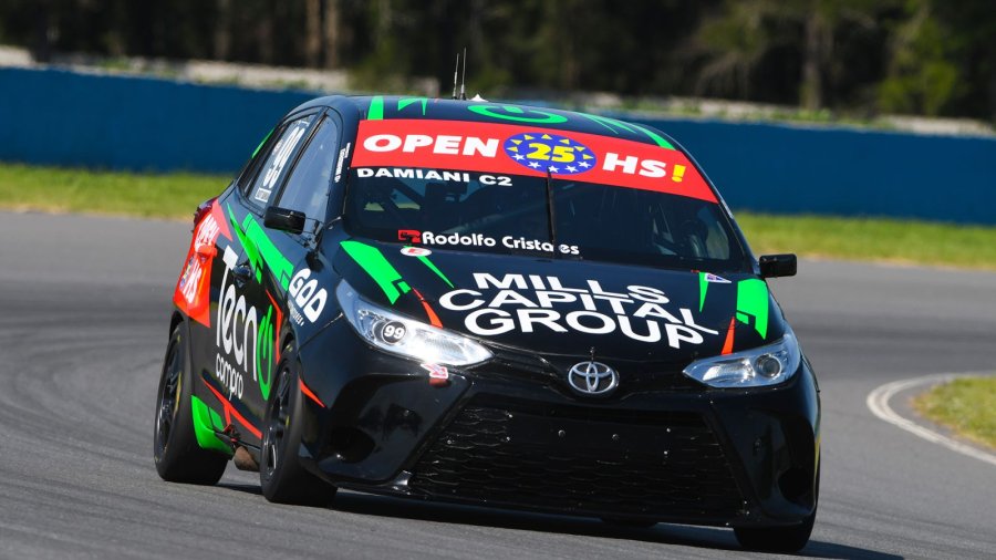 El Toyota Yaris campe&oacute;n con Bautista Damiani pasar&aacute; a manos de Juani Canela.