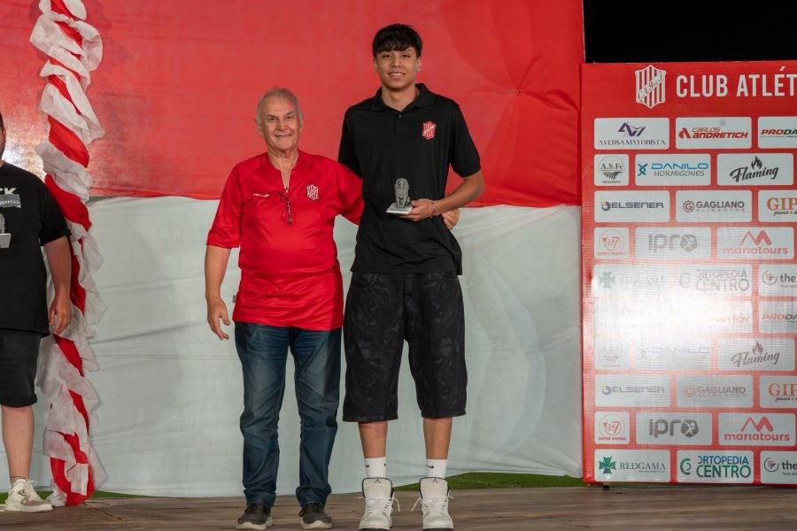 DISTINGUIDO. Taborda, elegido deportista destacado del club 9 de Julio en este a&ntilde;o.