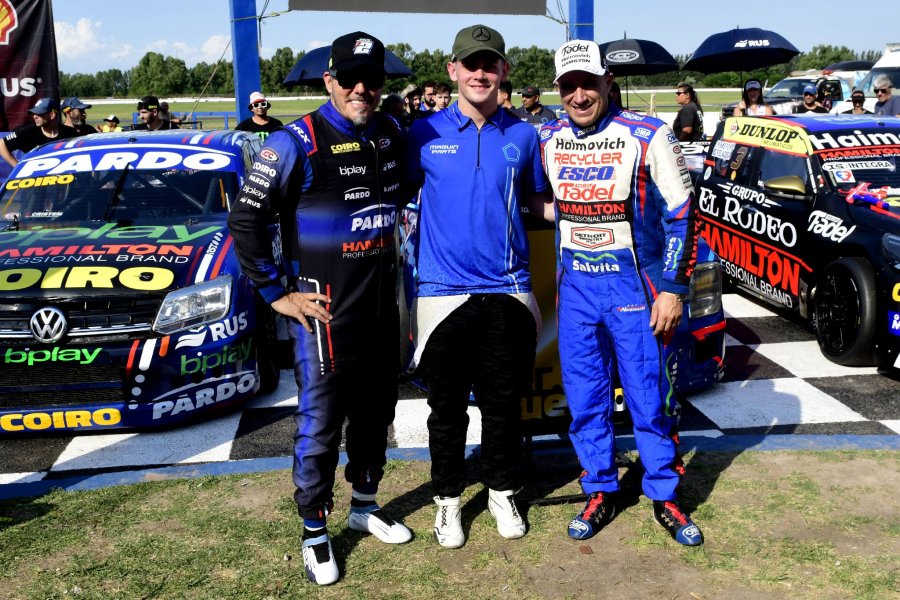 Los tres mejores: Gast&oacute;n Mazzacane, Otto Fritzler y Mariano Werner.