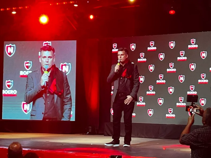 El presidente de Newell&lsquo;s, Ignacio Boero.