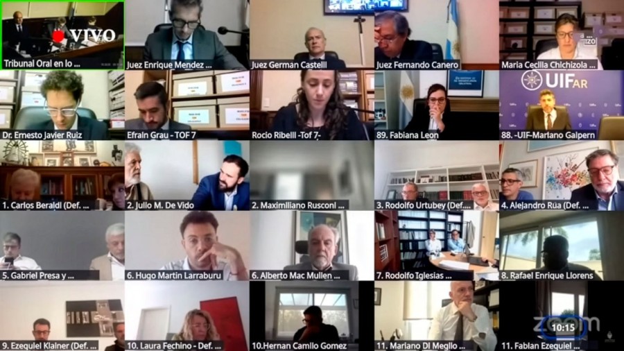CONTINUA EL JUICIO. Este jueves se leer&aacute;n las fojas finales del tramo "La Camarita".