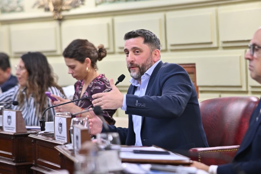 El diputado Mariano Cuvertino.