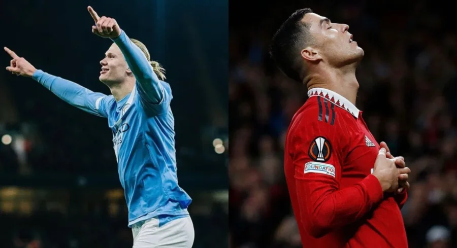 Erling Haaland super&oacute; la marca de Cristiano Ronaldo.