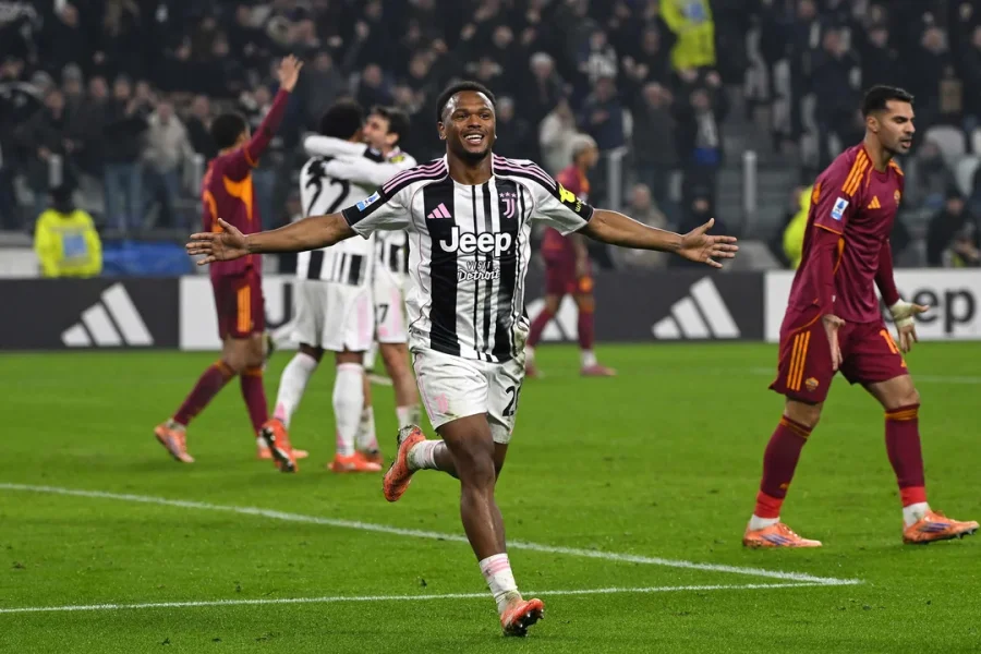 El belga Lois Openda marc&oacute; el 2-0 para la Juventus.