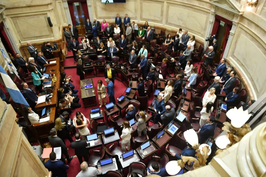 El Senado de la Naci&oacute;n.