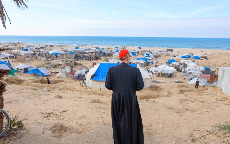 El Patriarca Latino de Jerusal&eacute;n, el Cardenal Pierbattista Pizzaballa, visit&oacute; Gaza del 19 al 21 de diciembre.