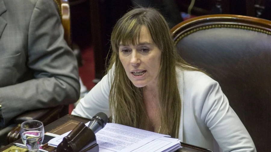 La senadora del bloque justicialista (UxP) Juliana Di Tullio. (FOTO NA)