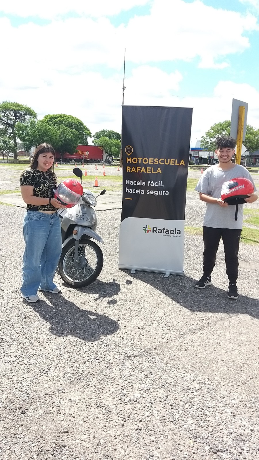 Moto Escuela Rafaela es un espacio gratuito y abierto a toda la comunidad.