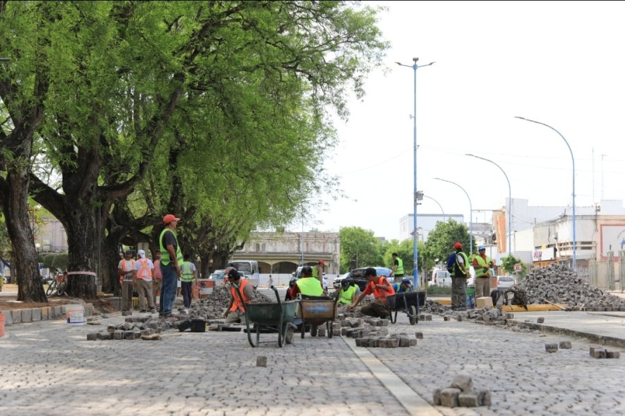 El Municipio contin&uacute;a ejecutando distintas obras y trabajos complementarios en el Centro Hist&oacute;rico de la ciudad.