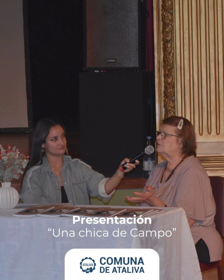 Norma Margarita Davicino responde los requerimientos de la periodista atalivense.
