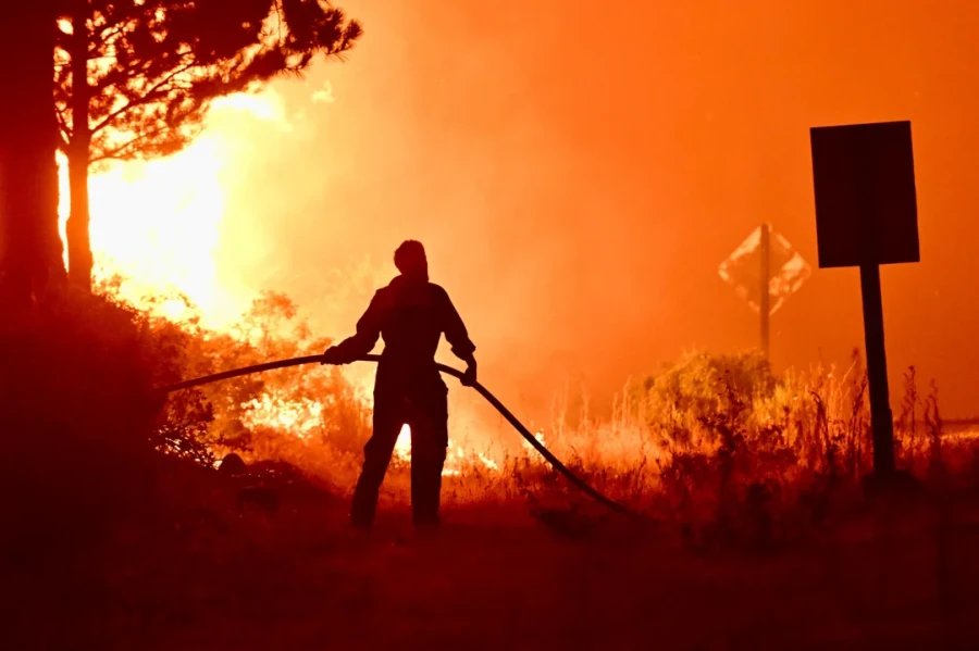 Se redujo el peligro de incendios Chubut.