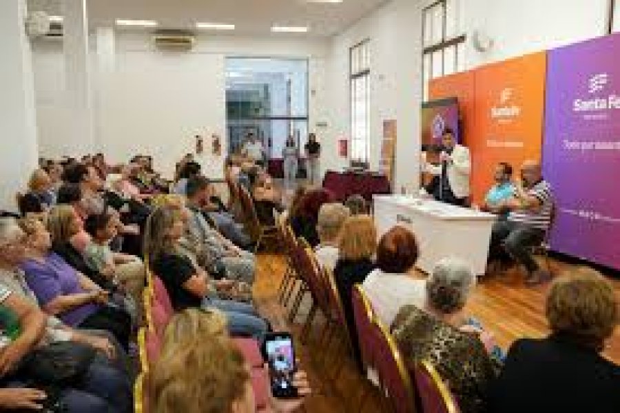INICIATIVA. &ldquo;El Estado tiene que estar al lado de los jubilados: han aportado, han trabajado y han acompa&ntilde;ado toda la vida", destacaron las autoridades.