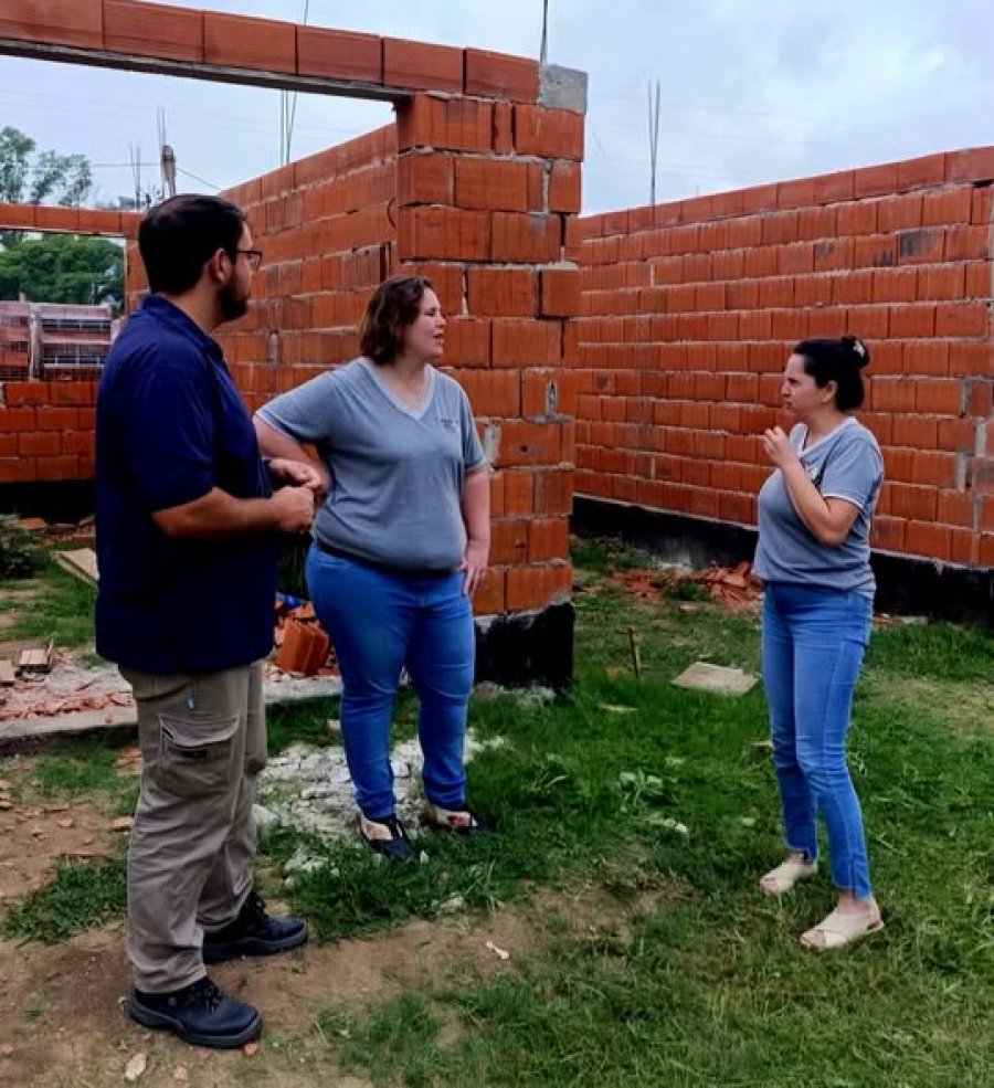 Una visita a la obra que avanza a ritmo sostenidol.