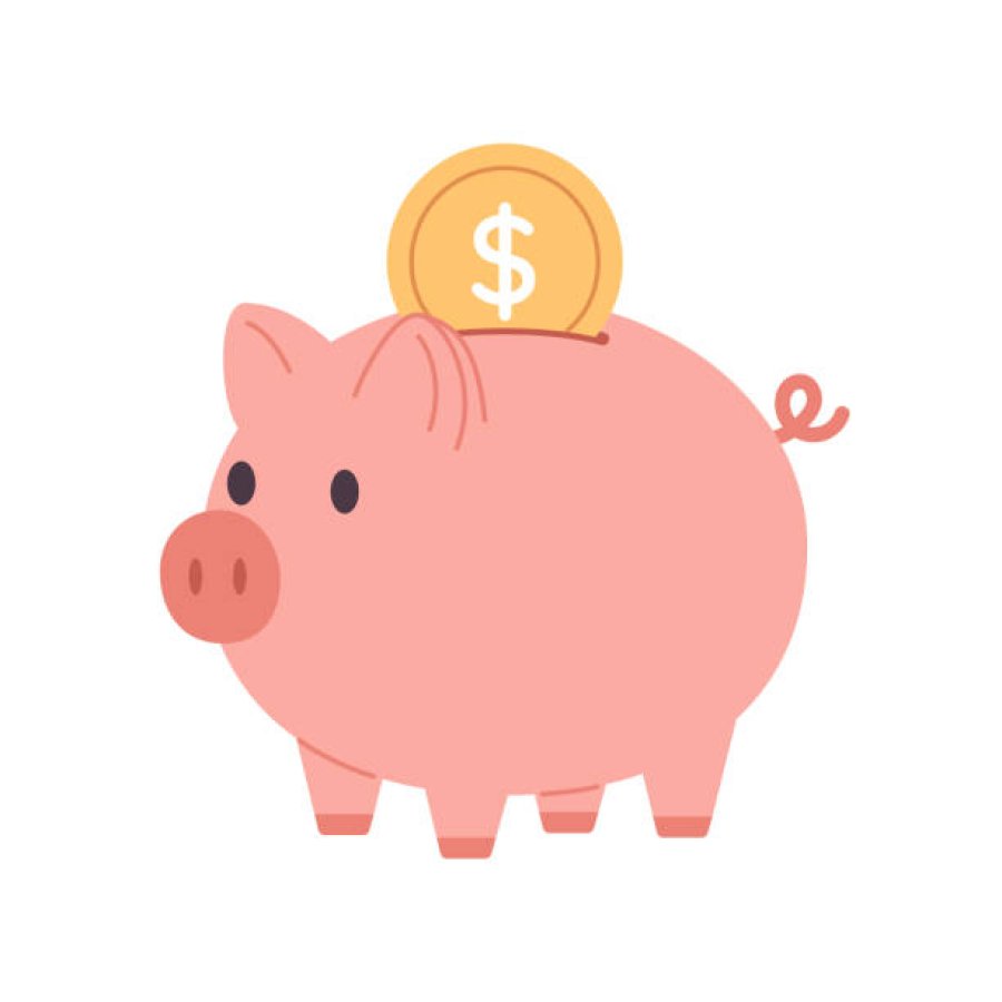 AHORRO. La tradicional alcanc&iacute;a con forma de cerdito.