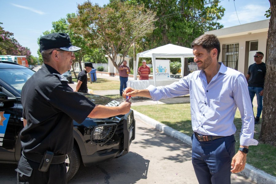 Pullaro en la recorrida.