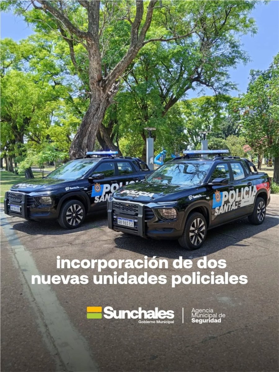 Las nuevas unidades para la polic&iacute;a local.