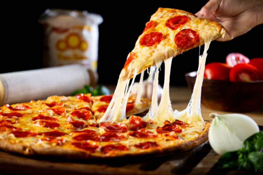 Pizza uno de los alimentos preferidos de los argentinos.