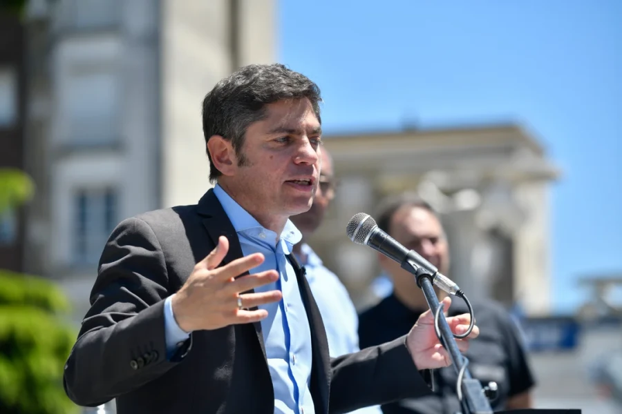 Axel Kicillof, gobernador de la provincia de Buenos Aires, en contra de la reforma laboral del Gobierno.
