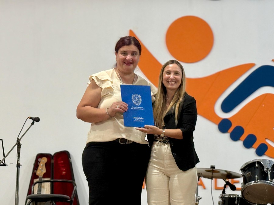 Mar&iacute;a Soledad Muratore y B&aacute;rbara Chivallero.